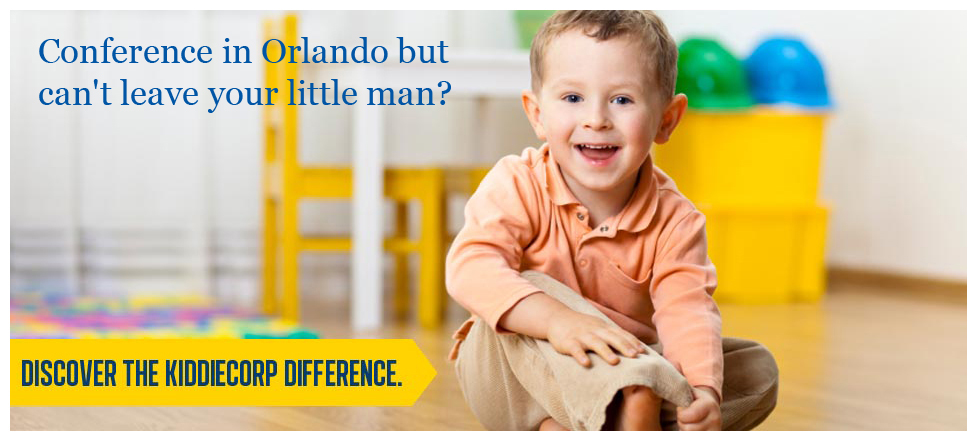 Conference in Orlando but can’t leave your little man?